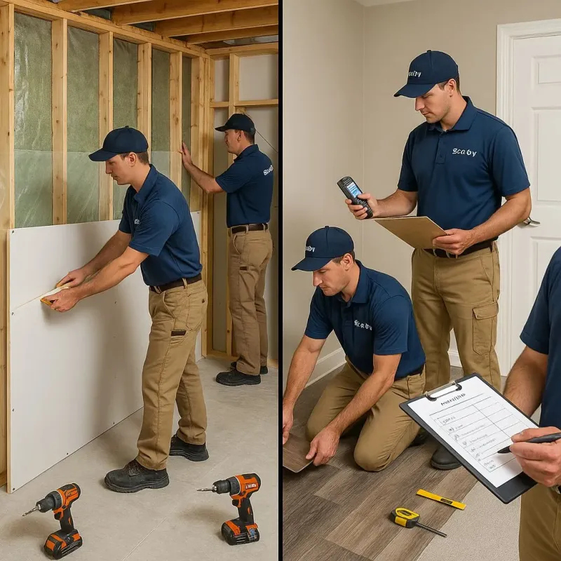 Repairs and Reconstruction process in Oradell, NJ