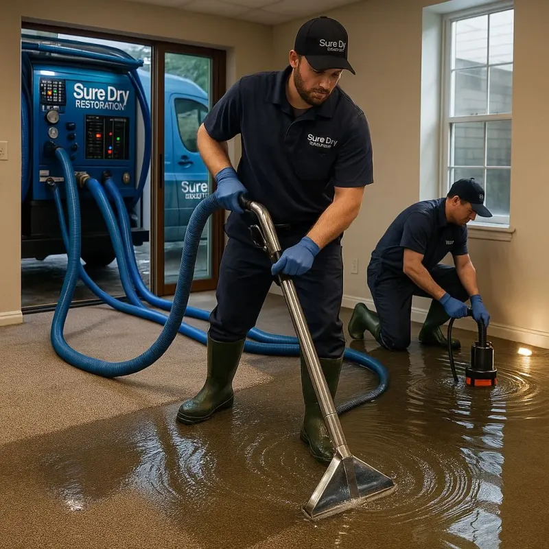 Water Extraction and Removal process in Oradell, NJ